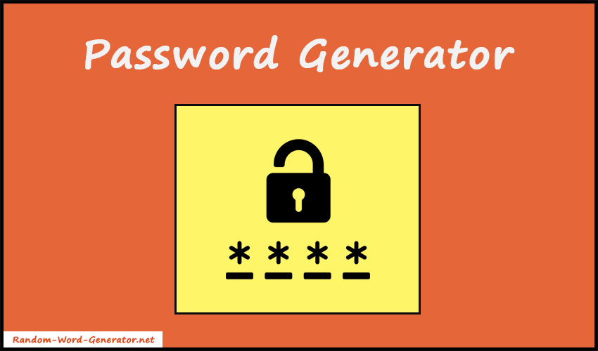 Random, Strong, Secure Password Generator